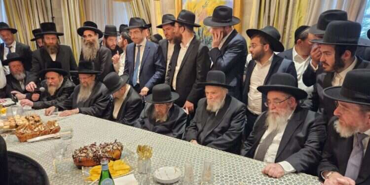 מסע הרבנים החרדים לארה מסע הרבנים החרדים לארה"ב. צילום: י' גפן