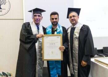 יוסף חדאד קיבל תואר כבוד מאונ' אריאל: "יהיה לי יותר קל להפריך את שקר האפרטהייד"