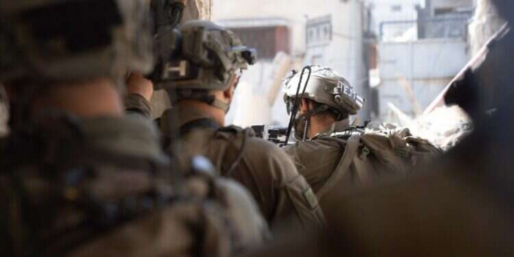 לוחמי צק"ח גבעתי ברפיח. צילום: דובר צה"ל