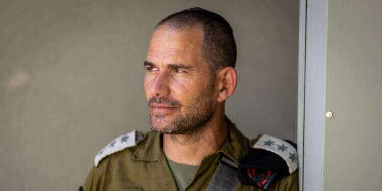 אל"מ נריה ישורון. צילום אריק סולטן