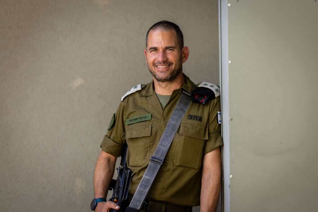 אל"מ נריה ישורון. צילום אריק סולטן