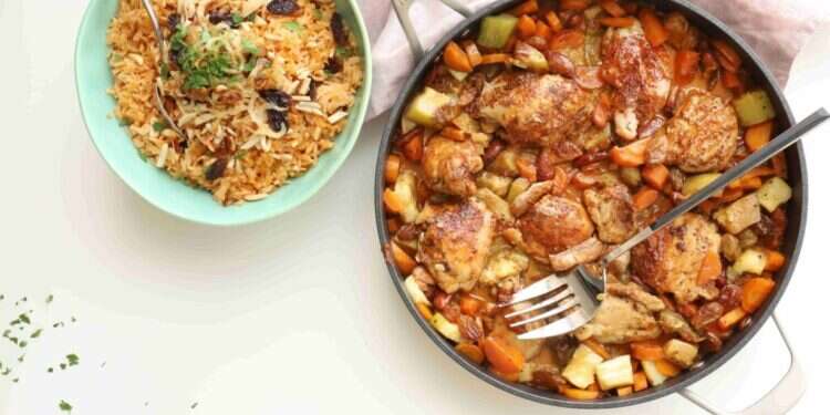 פרגיות עם שקדים וצימוקים. צילום: אפרת ליכטנשטט