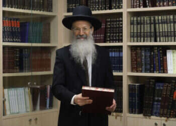 בירור ההלכה מתוך הקשריה ההיסטוריים והגיאוגרפיים. הרב מלמד. צילום: מרים צחי