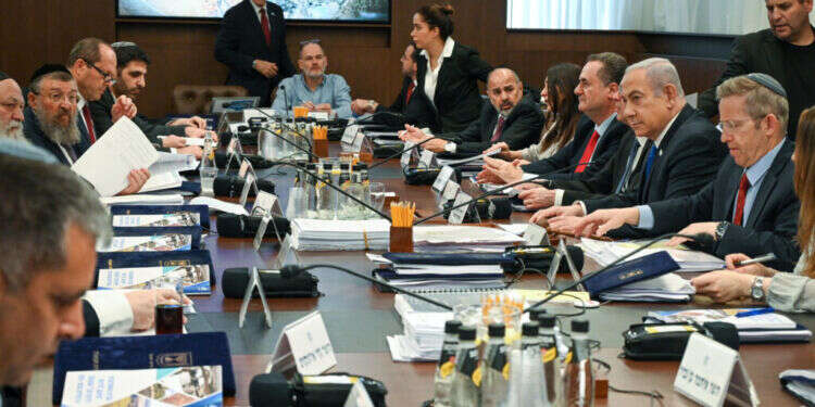 ישיבת הממשלה, ארכיון. צילום: מעיין טואף, לע