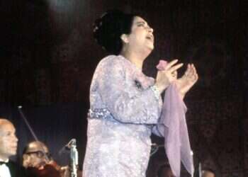 "זכינו לראות בהקמתה של מדינת ישראל וחיינו בתקופתה של אום כולת'ום". צילום: איי.אף.פי