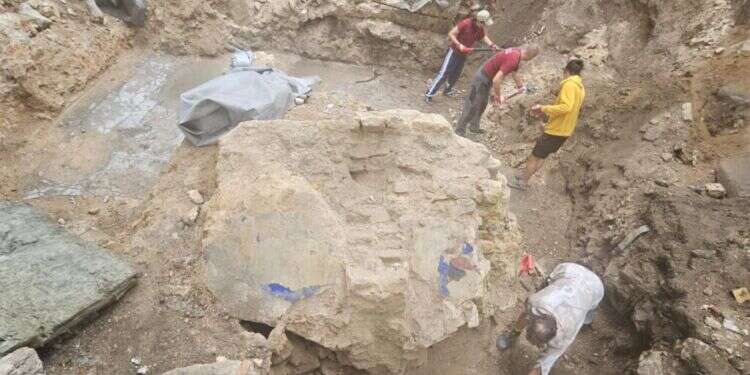 מתחת לבית ספר מודרני: חורבן בית הכנסת הגדול בוילנה נחשף