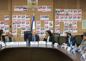 הדיון בוועדת העלייה, הקליטה והתפוצות. צילום: נועם מושקוביץ' -דוברות הכנסת.