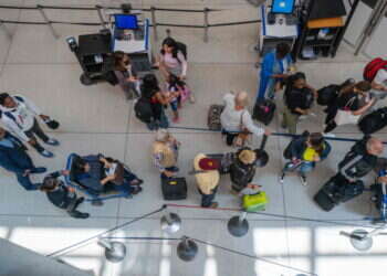 שדה התעופה JFK, ניו יורק. צילום: AFP שדה התעופה JFK, ניו יורק. צילום: AFP