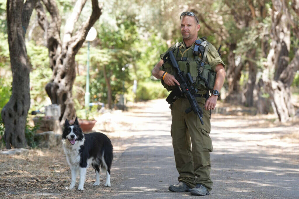 ארז אדר, רבש״צ הקיבוץ. צילום: אייל מרגולין - ג׳יני