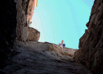 מבט מתוך קו הביצור הצפוני של ירושלים. צילום: אלינו ינאי, עיר דוד עיר דוד: נחשף אחד ממפעלי הביצור המונומנטאליים שהגנו על מלכי ירושלים