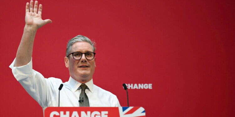 קיר סטארמר. צילום: AFP קיר סטארמר. צילום: AFP