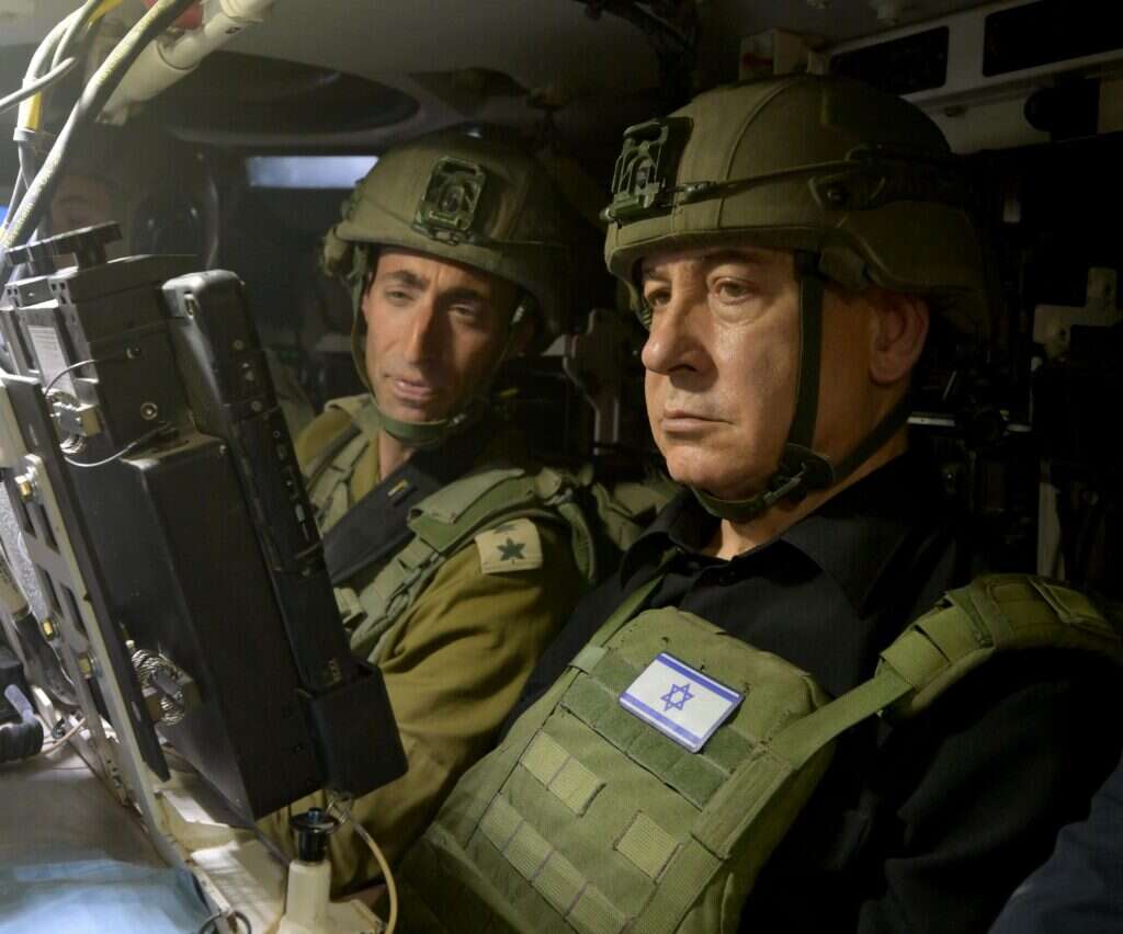 ביקור ראש הממשלה בנימין נתניהו ברפיח. צילום אבי אוחיון לע