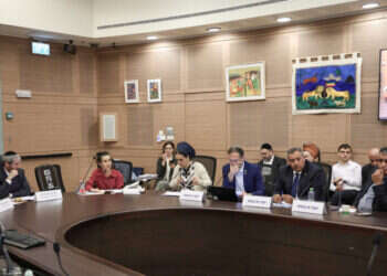 דיון בועדת החינוך בכנסת בנושא הצעת חוק להרחקת סטודנטים תומכי טרור. צילום: דני שם טוב - דוברות הכנסת