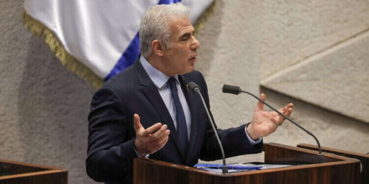 יאיר לפיד. צילום: דני שם טוב, דוברות הכנסת הורדת דירוג האשראי: באופוזיציה מאשימים את הממשלה – שמאשימה את המלחמה