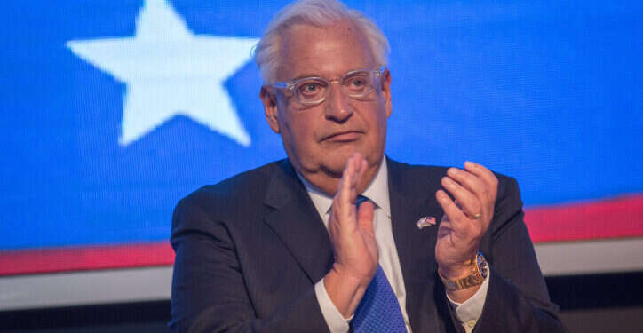 דיויד פרידמן, צילום: מרים אלסטר, פלאש 90 "קמלה האריס ידעה על מצבו של ביידן ורימתה את העם האמריקני"