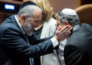 בן גביר ודרעי, דצמבר 2022. צילום: יונתן זינדל - פלאש 90