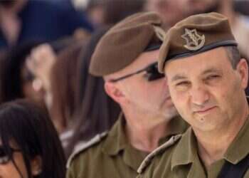 ראש אכ ראש אכ"א, האלוף יניב עשור. צילום: חיים גולדברג - פלאש 90