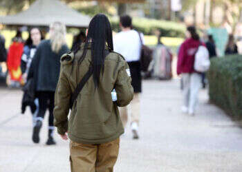 יותר מ־ 5,000 סטודנטים מגויסים בשיא המלחמה. אילוסטרציה. צילום: גדעון מרקוביץ'