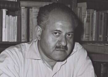 תרומתו הביטחונית נמחקה מההיסטוריה. משה סנה, 1958. צילום: הנס פין, לע"מ