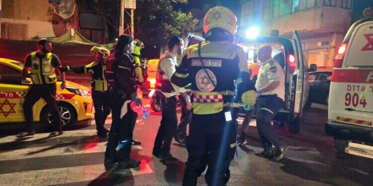 המהומות בדרום תל אביב, השבוע. צילום: מד"א