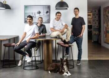 מייסדי חברת וויז. צילום: אבישג שאר-ישוב