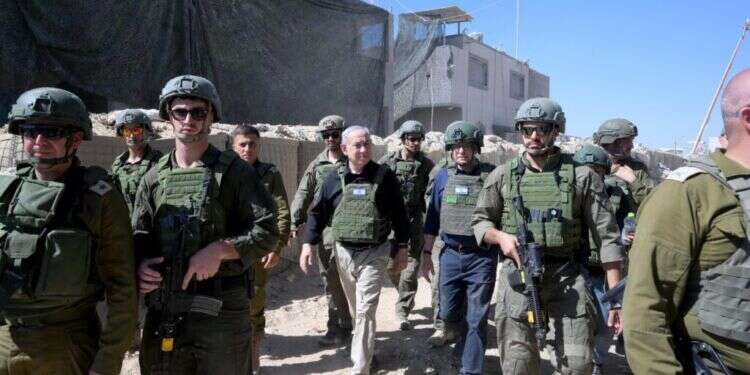 נתניהו ברפיח. צילום: אבי אוחיון, לע