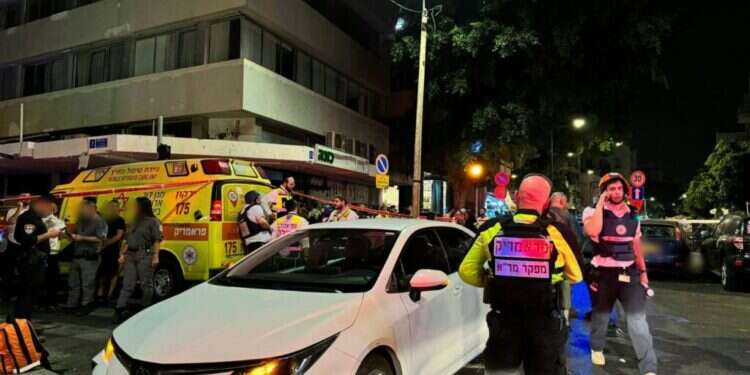 אדם נהרג ושמונה נפצעו מפיצוץ כטב"מ בתל אביב