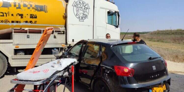 תאונת דרכים קטלנית בשפלה: אישה נהרגה ו-3 נוספות נפצעו