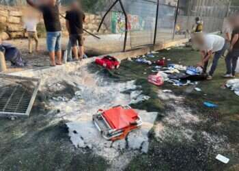 אחד עשר נרצחים מפגיעת רקטה במג'דל שמס