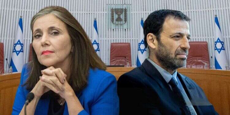 רביב דרוקר ויוליה שמאלוב-ברקוביץ'. צילומים: יונתן זינדל, נועם רבקין פנטון - פלאש 90 רביב דרוקר ויוליה שמאלוב-ברקוביץ'. צילומים: יונתן זינדל, נועם רבקין פנטון - פלאש 90