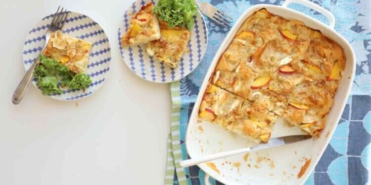 מאפה פילו עם קממבר. צילום: אפרת ליכטנשטט