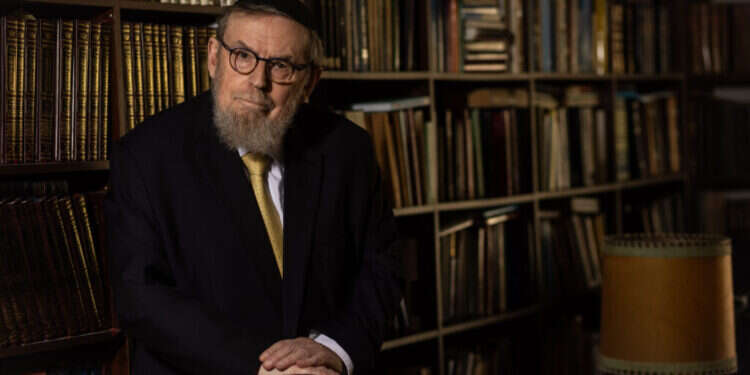 הרב ד"ר נתן לופס־קרדוזו. צילום: אריק סולטן