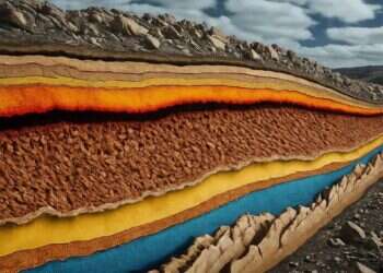 חתך כדור הארץ. תמונה: שאטרסטוק