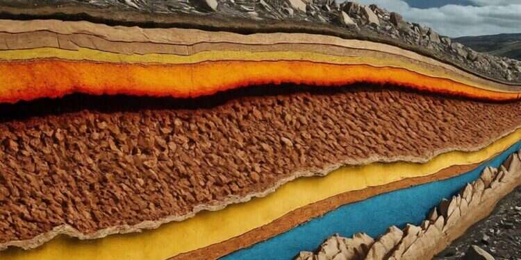 חתך כדור הארץ. תמונה: שאטרסטוק