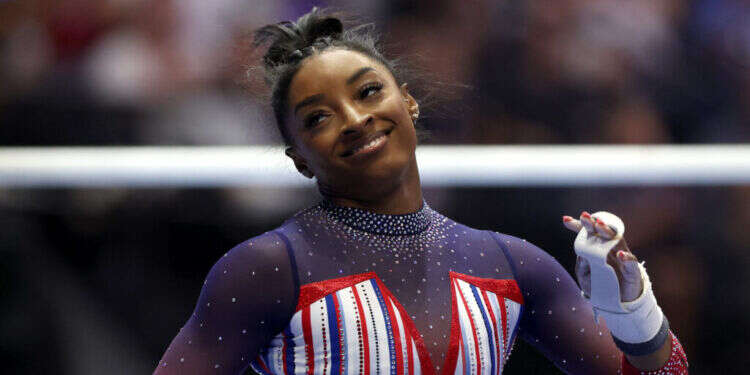 סימון ביילס. צילום: AFP