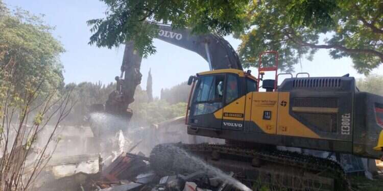 באגר בקיבוץ רעים, השבוע. צילום: אלישיב רייכנר באגר בקיבוץ רעים, השבוע. צילום: אלישיב רייכנר