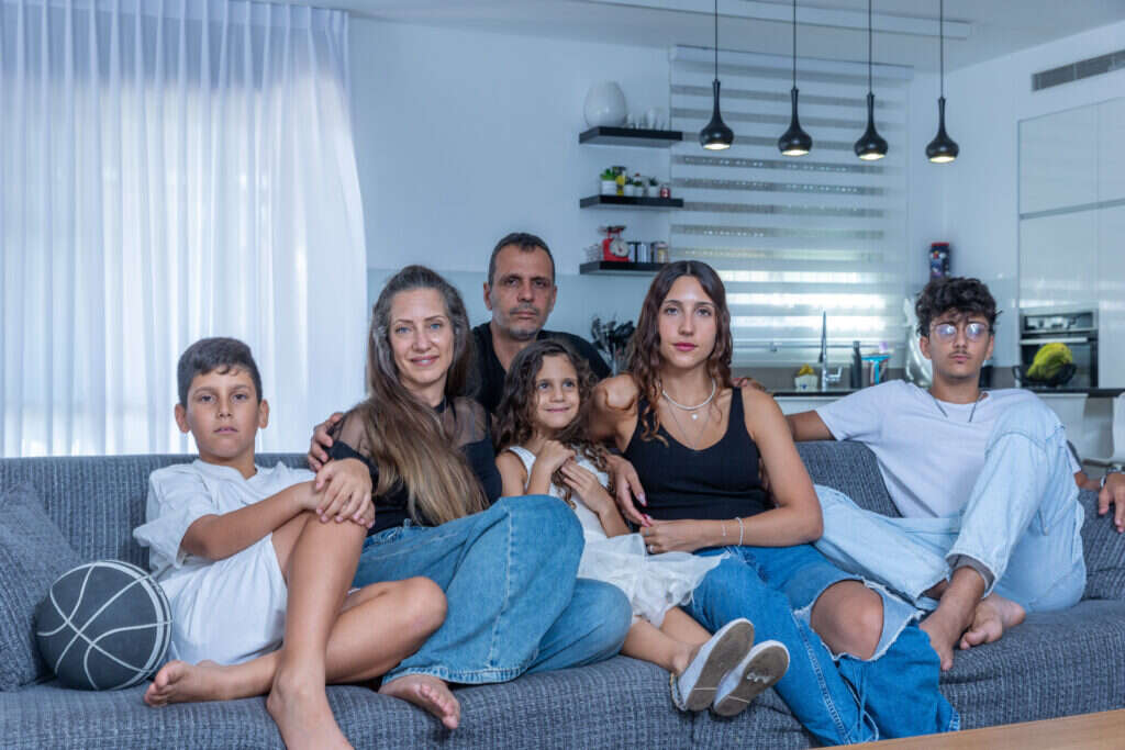 משפחת אוזן, ניל משפחת אוזן, ניל"י. צילום: יוסי אלוני