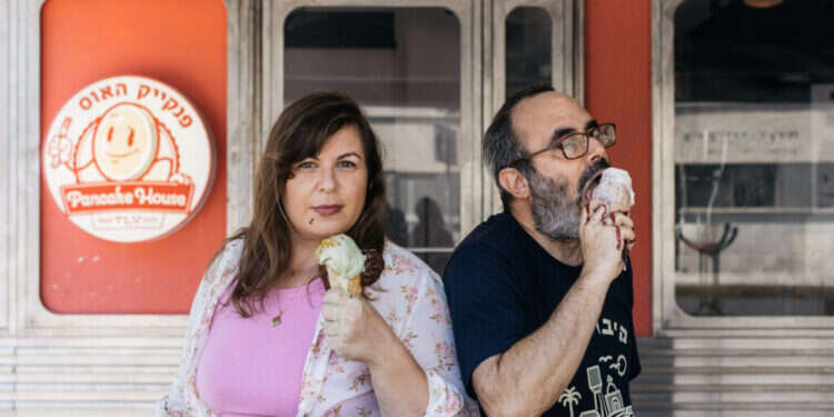 אורן ברזילי וחן זאוסמר. צילום: אבישג שאר-ישוב