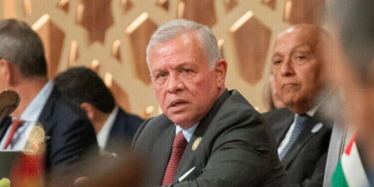 עבדאללה השני, מלך ירדן. צילום: EPA עבדאללה השני, מלך ירדן. צילום: EPA