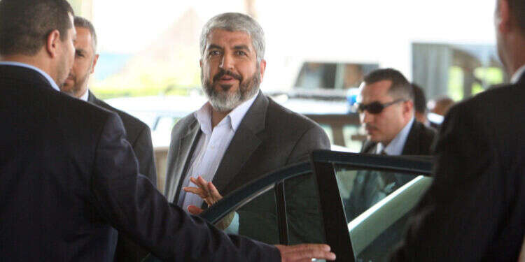 ח'אלד משעל. צילום: רויטרס ח'אלד משעל. צילום: רויטרס