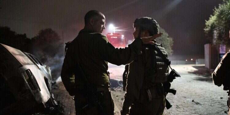 גוש עציון, אמש. צילום: דובר צה שבת סוערת בגוש עציון: מכונית תופת בצומת הגוש וחדירת מחבל לכרמי צור