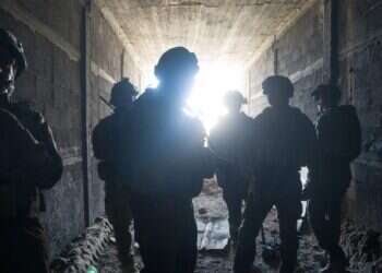 מנהרת ענק נחשפה מתחת לציר פילדלפי