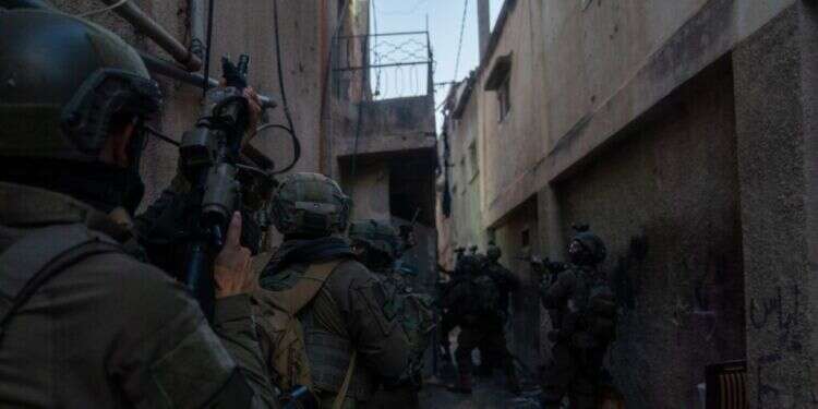 לוחמי צה"ל בפעילות בג'נין, אוגוסט 2024. צילום: דובר צה"ל