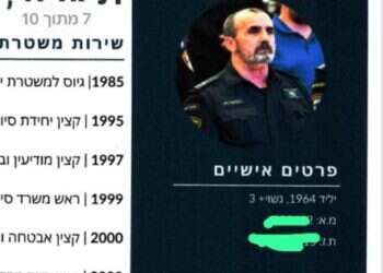 פרטיו של המפכ"ל המיועד, דניאל לוי, באתר מזכירות הממשלה הערב