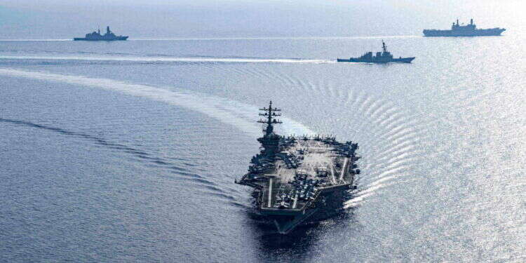 נושאת המטוסים המתח בצפון: חיל האוויר תגבר נוכחות בשמי לבנון