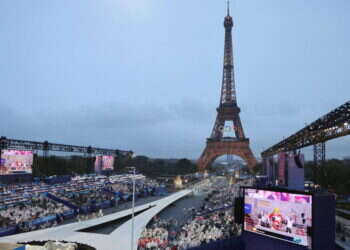 האולימפיאדה בפריז, בשבוע שעבר. צילום: איי.אף.פי