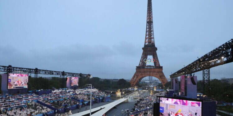 האולימפיאדה בפריז. צילום: איי.אף.פי האולימפיאדה בפריז, בשבוע שעבר. צילום: איי.אף.פי