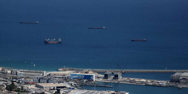 נמל חיפה. צילום: AFP