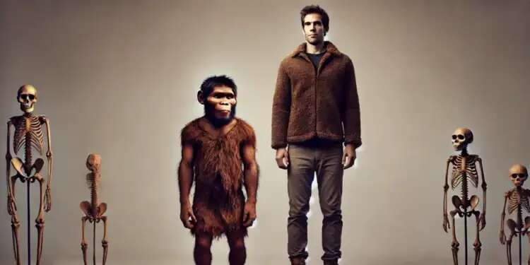 אדם קדמון. הדמיה: בינה מלאכותית אבולוציה הפוכה: מחקר חדש מגלה את מקור גזע ה"הוביטים"