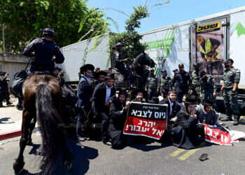 אכזבה: במקום 500 – רק עשרות חרדים התייצבו בבקו"ם